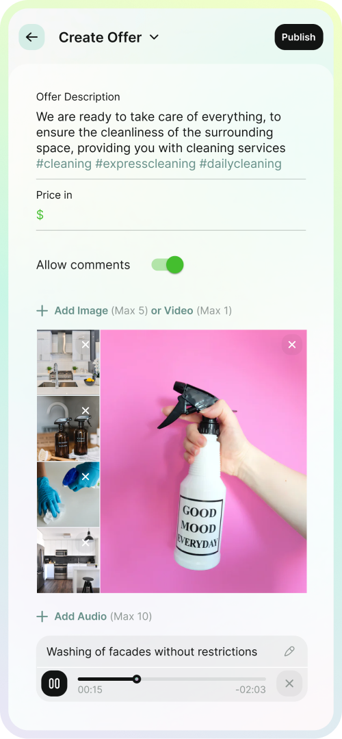 Business App Screen 2